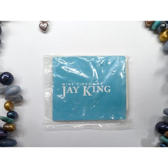 Jay King Mine Finds DTR Blue & Copper Pearl Blue Gemstone Multi Strand Necklace - Picture 2 of 7